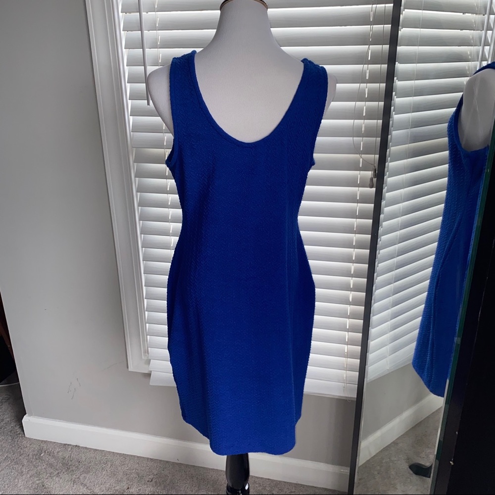 🛍 5/$25  Blue Bodycon Dress - Picture 4 of 5